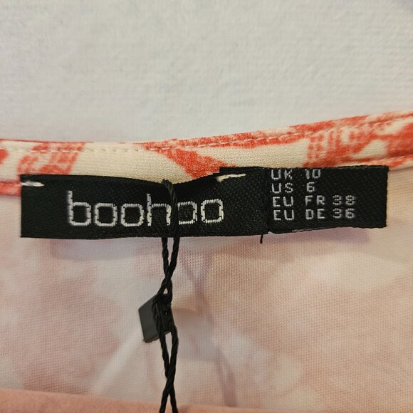 NWT - Sweetheart Neckline Belted Side Slit Midi Bodycon Dress - Size 6 - Picture 3 of 8